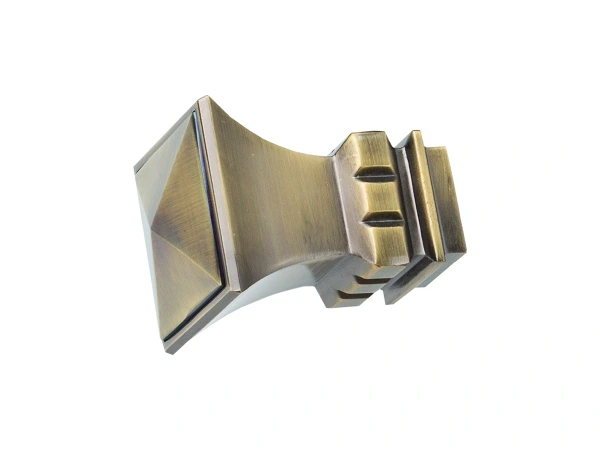 Garniža 25x25mm - 2rady - VEŽA - antik