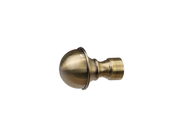 Garniža 19x19mm - drážková tyč - 2rady - BOSTON - antik