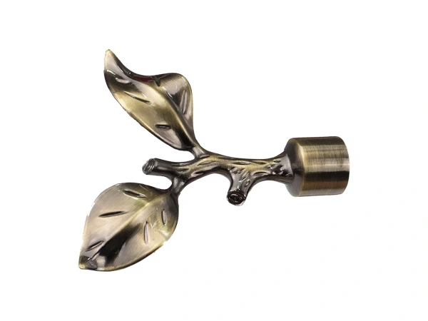 Garniža 19mm - 1rad - LIST ROSE - antik