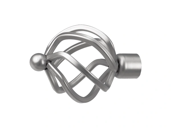 Garniža 19mm - 1rad - SPIRAL - satin