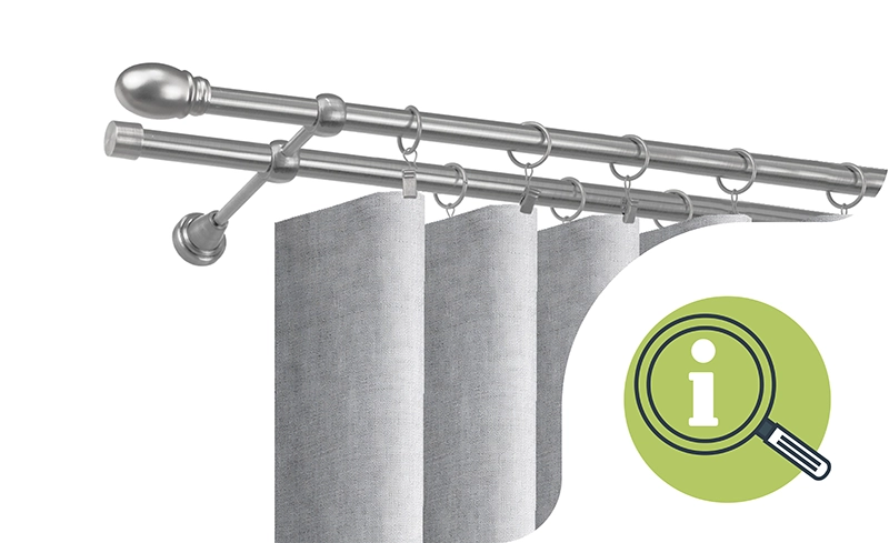 Garniže - KOVOVÉ SATIN - popis