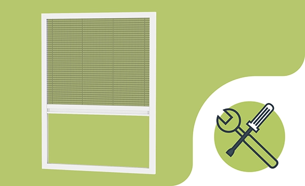 Siete proti hmyzu NA OKNO - PLISÉ LITE - montáž