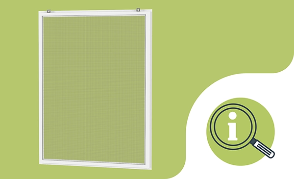 Siete proti hmyzu NA OKNO - PEVNÉ KLIK - popis