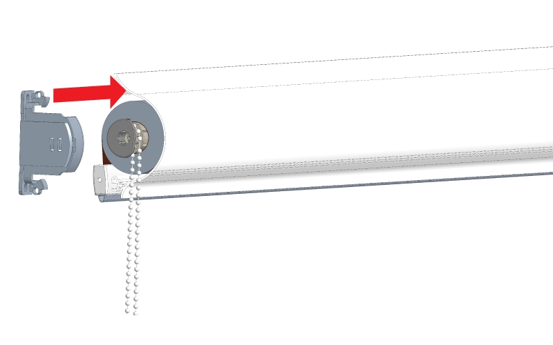 zalozenie drziakov pri montazi rolety