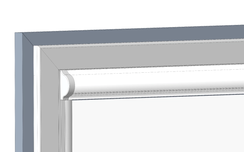 krok 9 – zarovnanie vymedzovacej listy so spojom krycej listy a ramu kridla