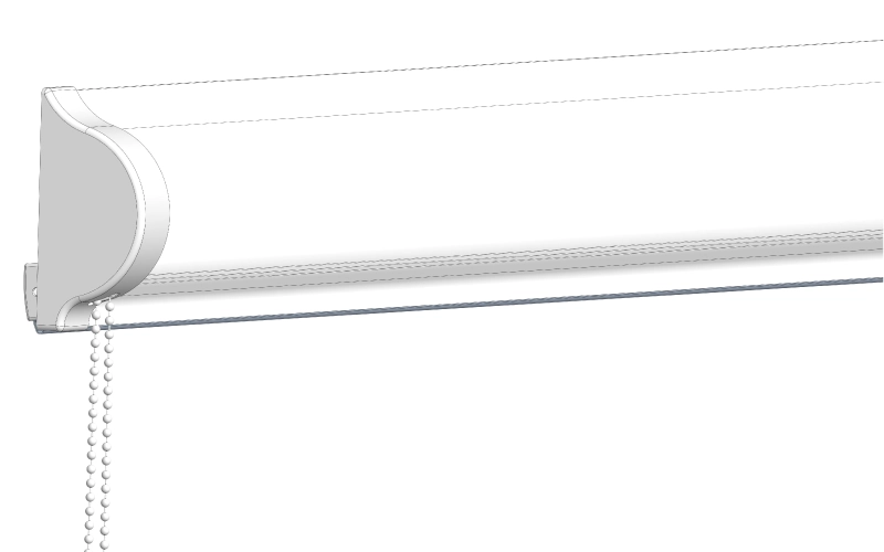 roleta swing premium po vymene strany ovladania zobrazena zo strany s ovladacou retiazkou