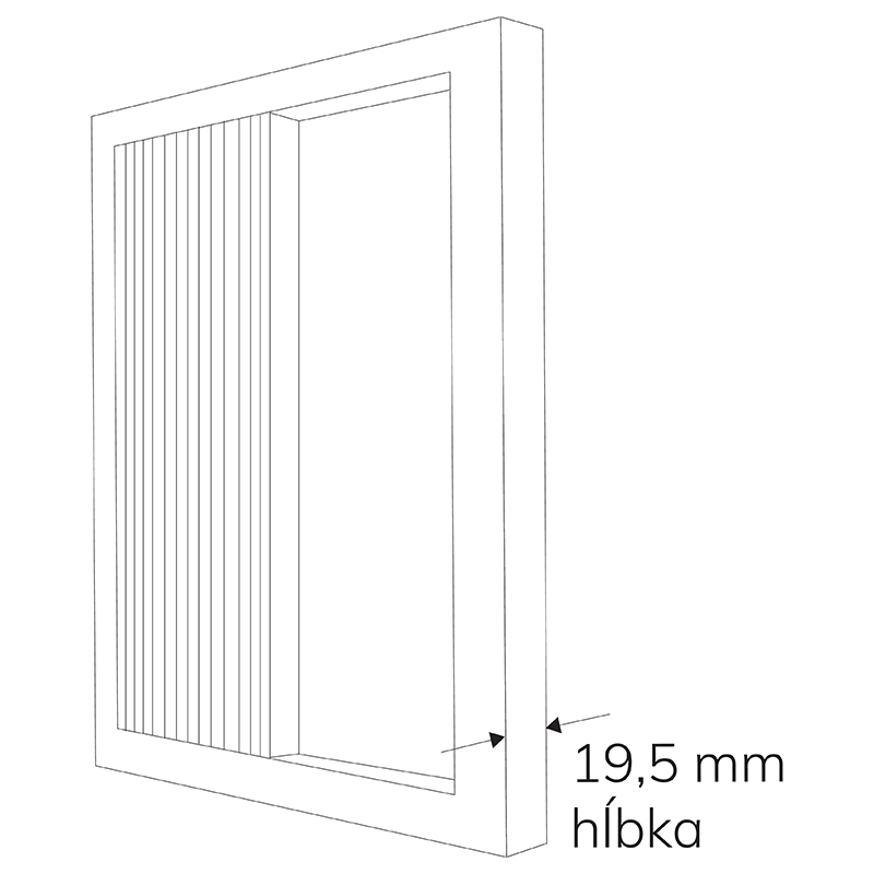 zameranie sieťky na okno plisé lite - 9img