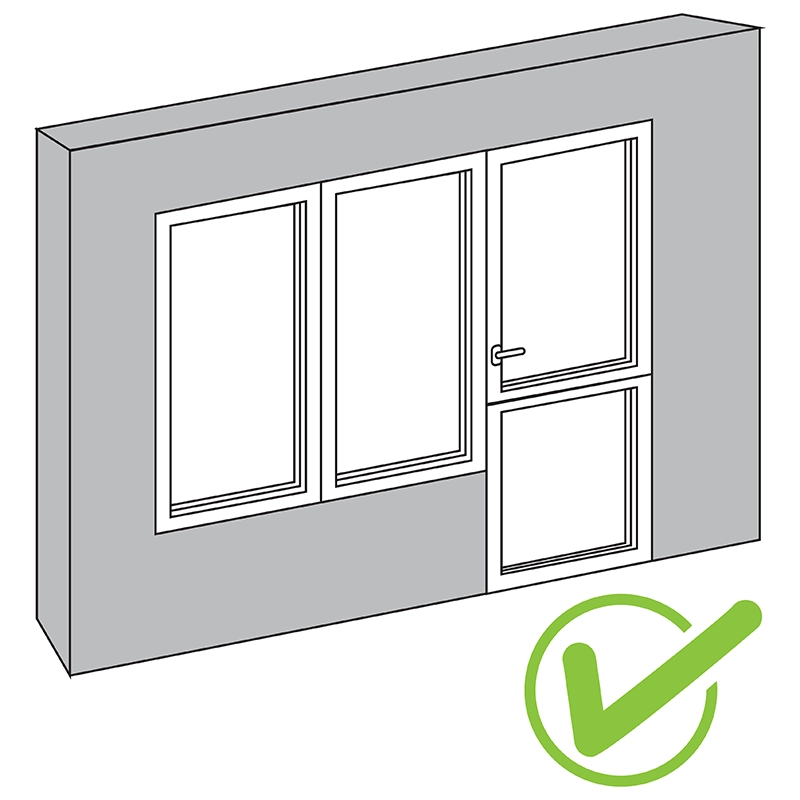 zaneranie sieťky na dvere posuvné - 2img 