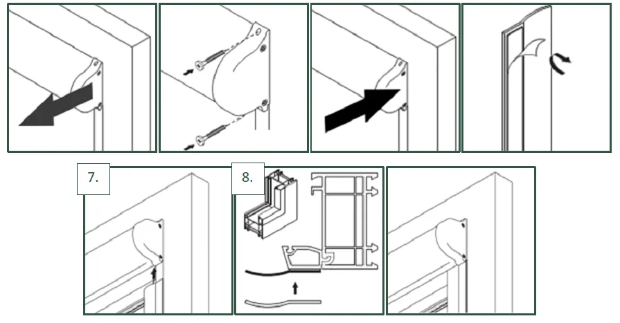 Montáť rolety SWING